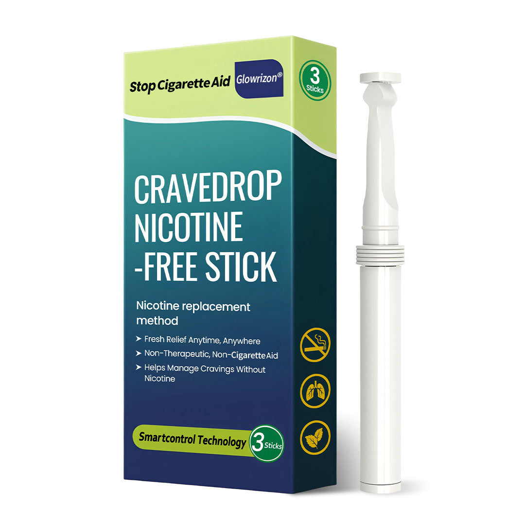 🌿 Glowrizon® CraveDrop Nicotine-Free Stick ( Break Free from Cigarettes in Just 7 Days — 100% Naturally)