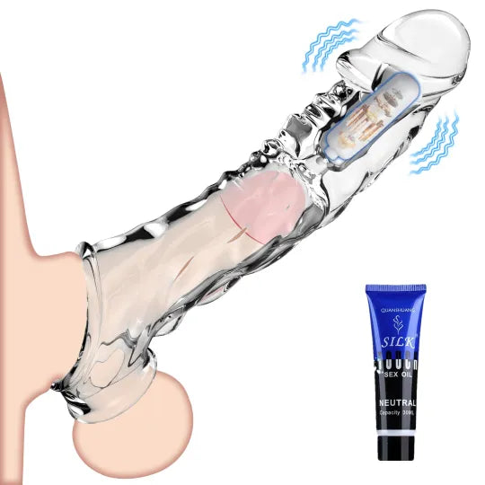 【New upgrade】 Glowrizon™ Ultimate Pleasure Sleeve – Elevate Intimacy, Command the Night