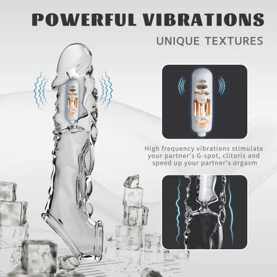 【New upgrade】 Glowrizon™ Ultimate Pleasure Sleeve – Elevate Intimacy, Command the Night