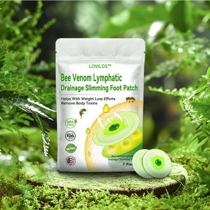 🐝🐝LOVILDS™ Bee Venom Lymphatic Drainage Slimming Foot Patch🔥Limited time 50% OFF🔥（Suitable for use by individuals of all ages)