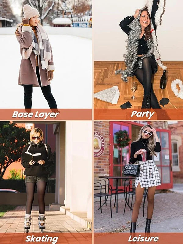 Magic Bare-Leg Look Fleece Lined Tights