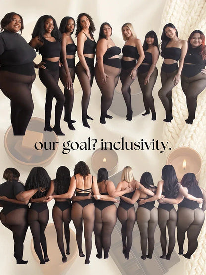 Magic Bare-Leg Look Fleece Lined Tights