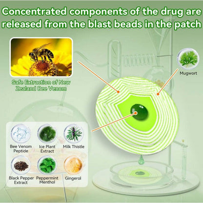 🐝🐝LOVILDS™ Bee Venom Lymphatic Drainage Slimming Foot Patch🔥Limited time 50% OFF🔥（Suitable for use by individuals of all ages)